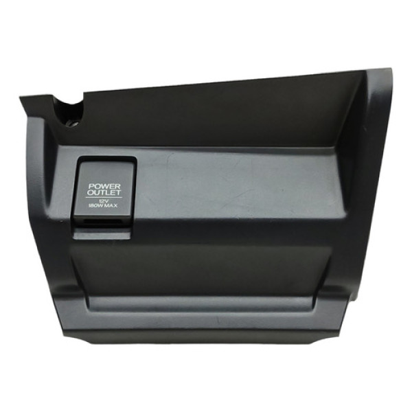 Moldura Tomada 12v Painel Honda Fit 1.5 Lx 2015 2016 2017