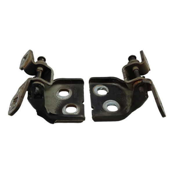 Par Dobradiça Porta Dianteira Esquerda Logan 2008 2013