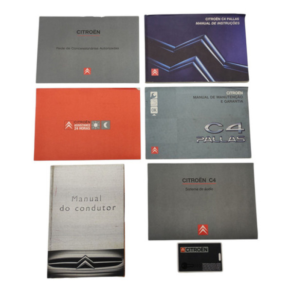 Manual Proprietário Citroën C4 Pallas 2.0 2008 2012